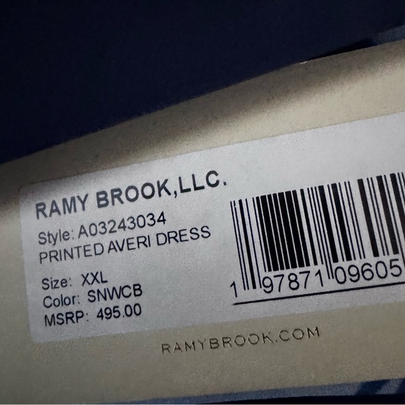 NWT Ramy Brook Averi Slip Midi Dress XXL - Picture 8 of 8